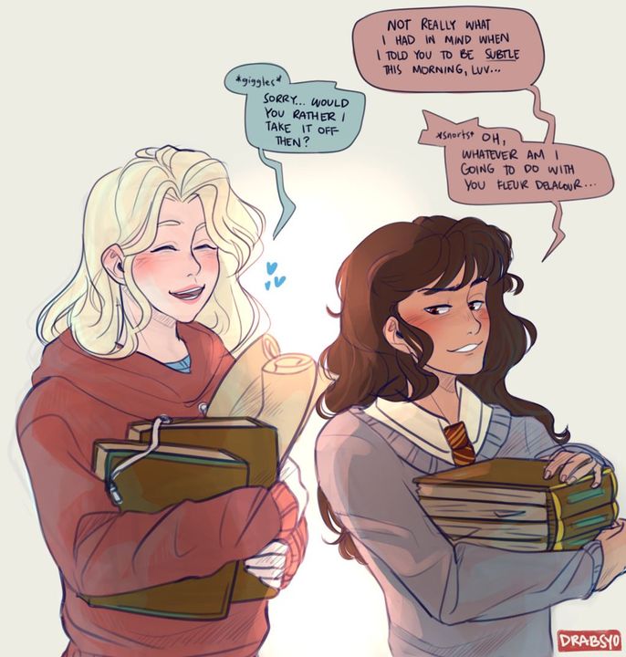 fleur and hermione fanfiction