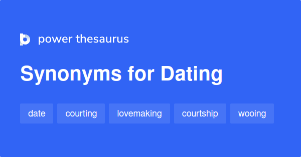 courting synonym