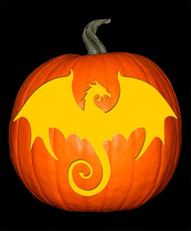 dragon pumpkin carving patterns