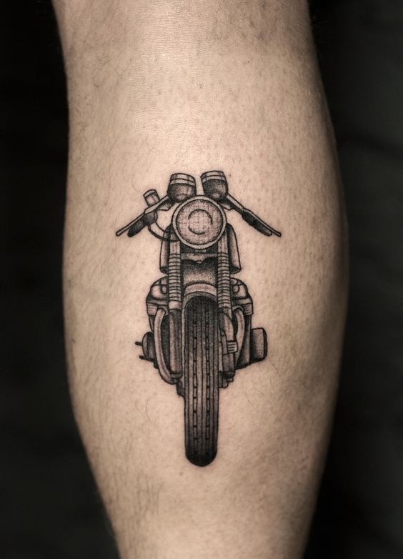 motorcycle tattoo