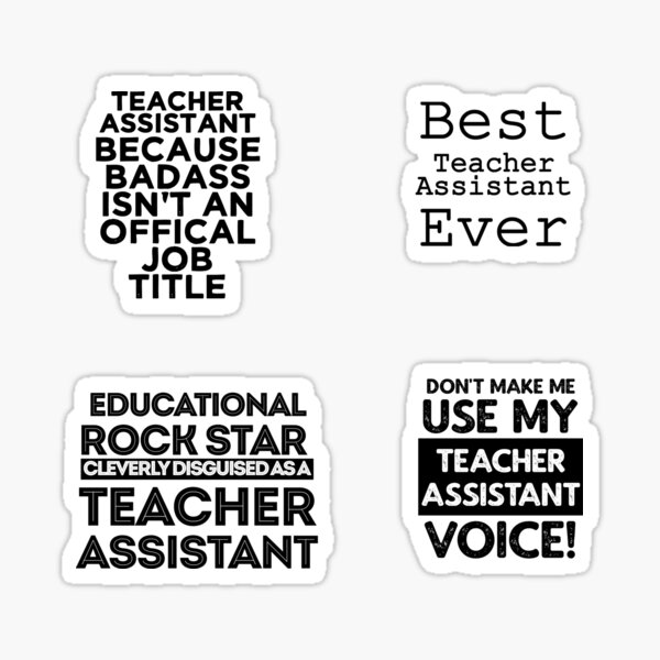 teacher assistant sayings