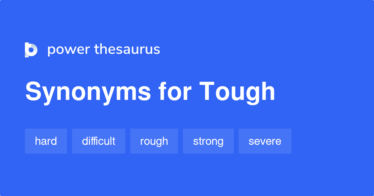 tough synonym