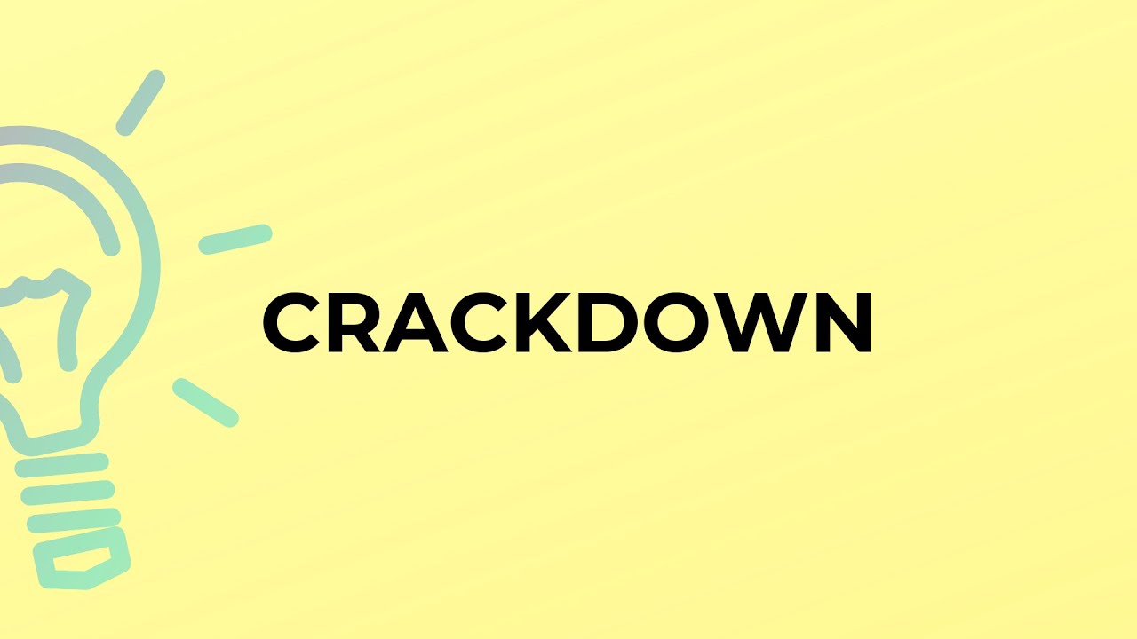 crackdown synonym