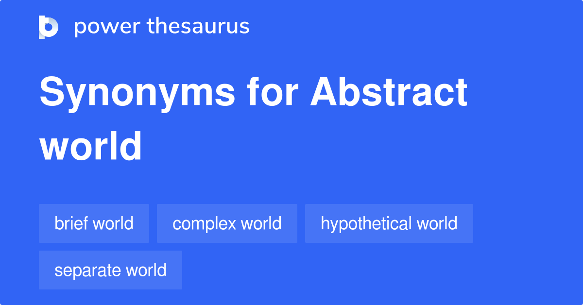 synonyms for abstract