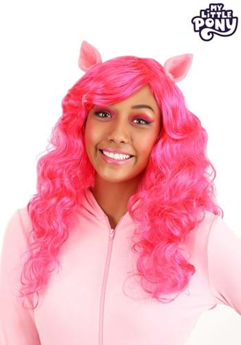 pink costume wig