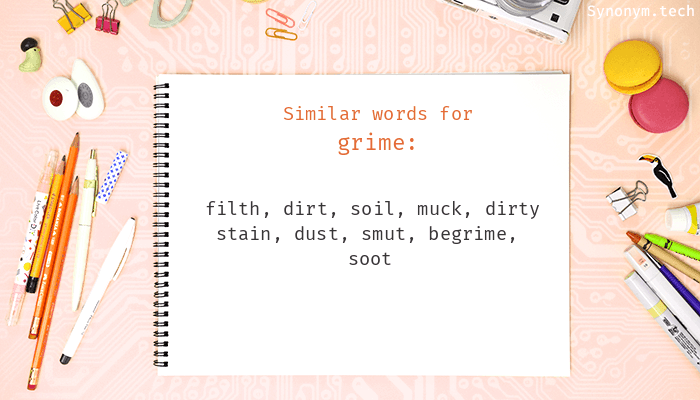 grime synonym