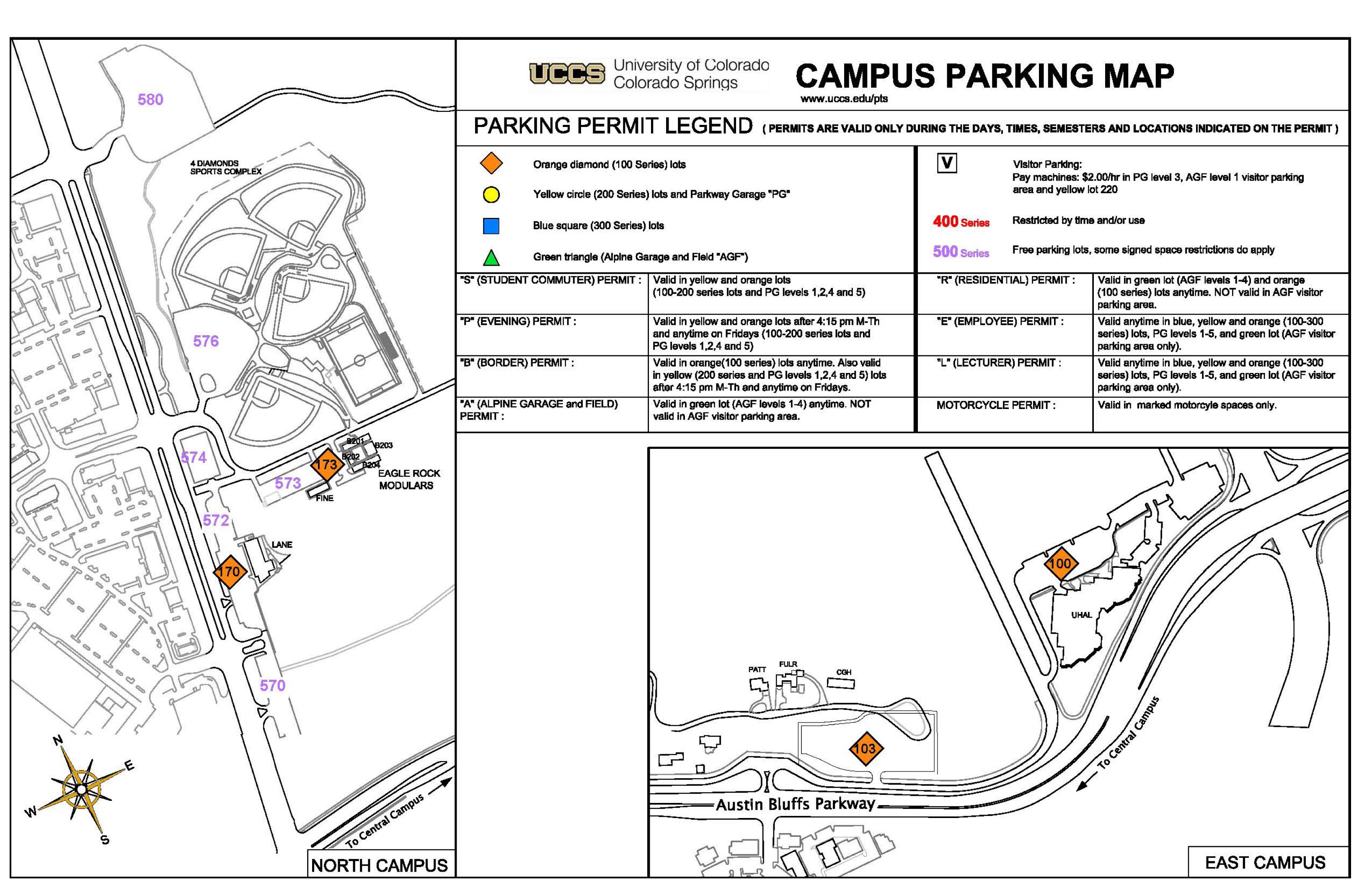 uccs parking permits