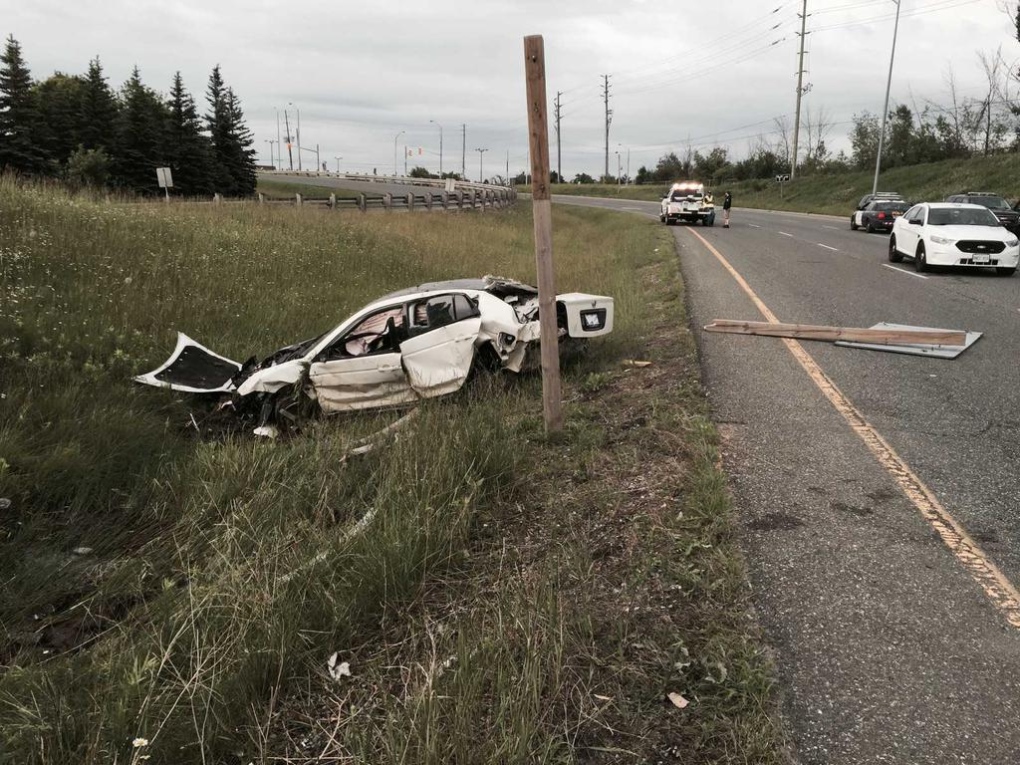 highway 410 brampton accident today