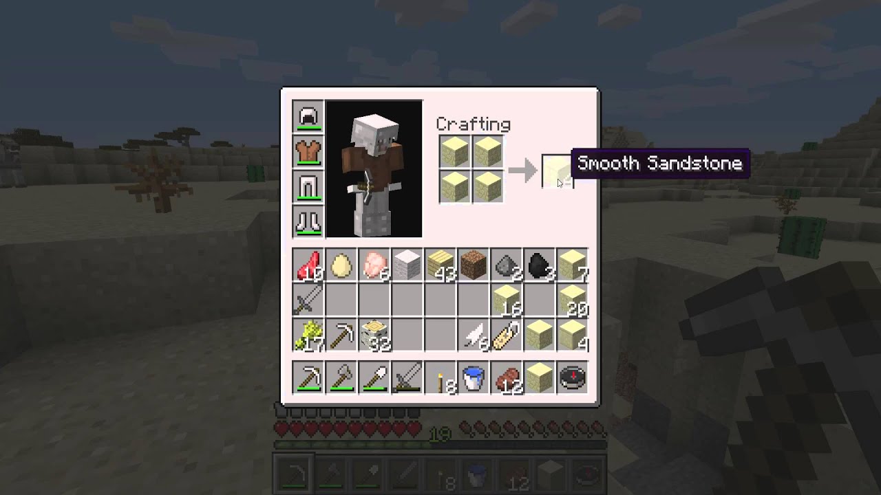 minecraft smooth sandstone