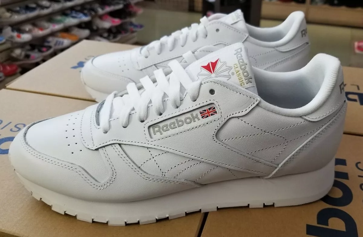 reebok classic white mens