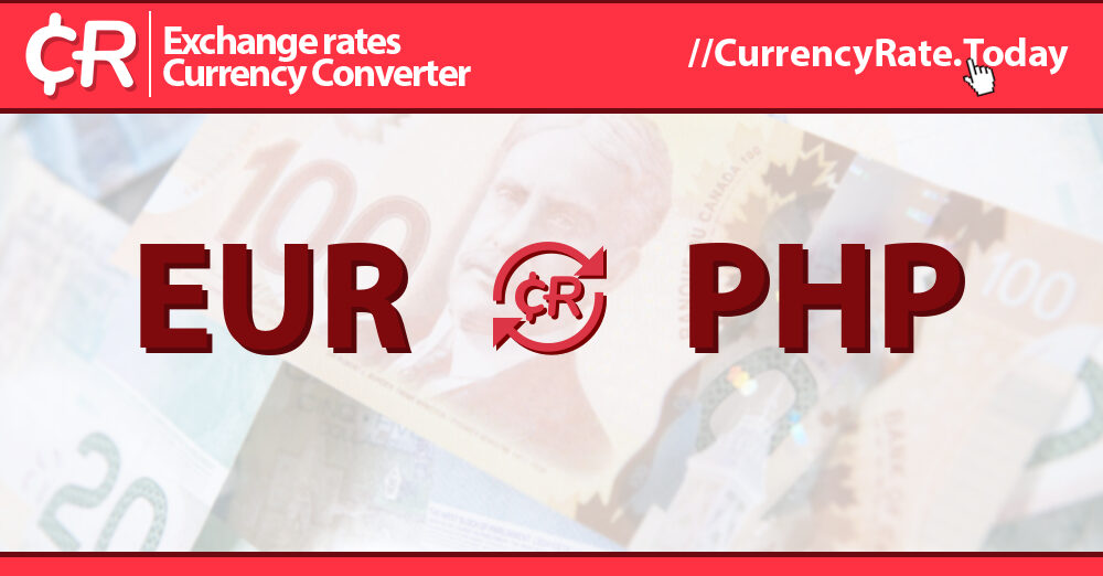 euro to philippine pesos exchange rate today