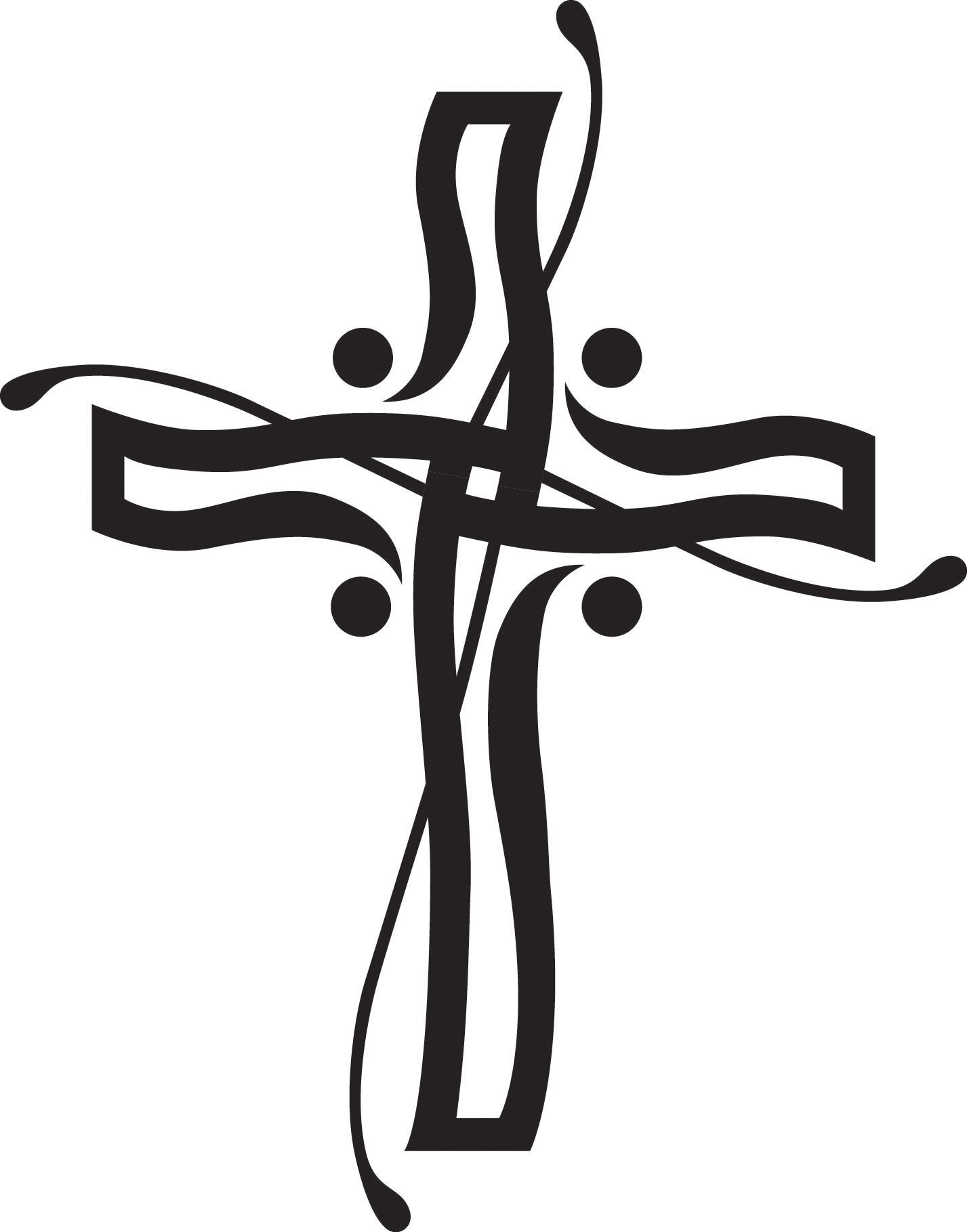 funeral cross clipart