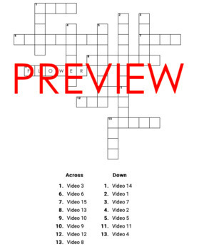 cupid crossword