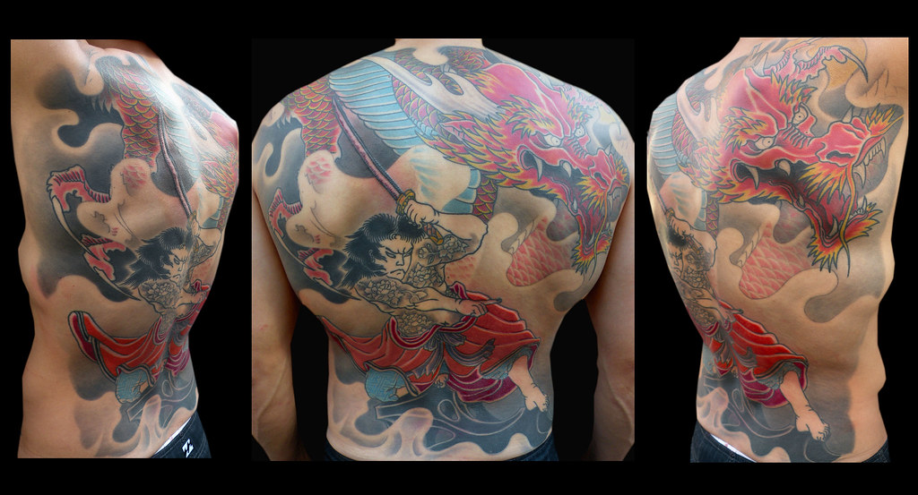 tatto japones samurai