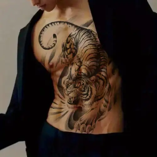 full body tiger tattoo