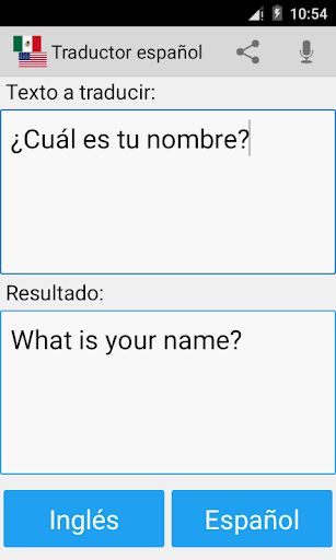 first name en español traductor google