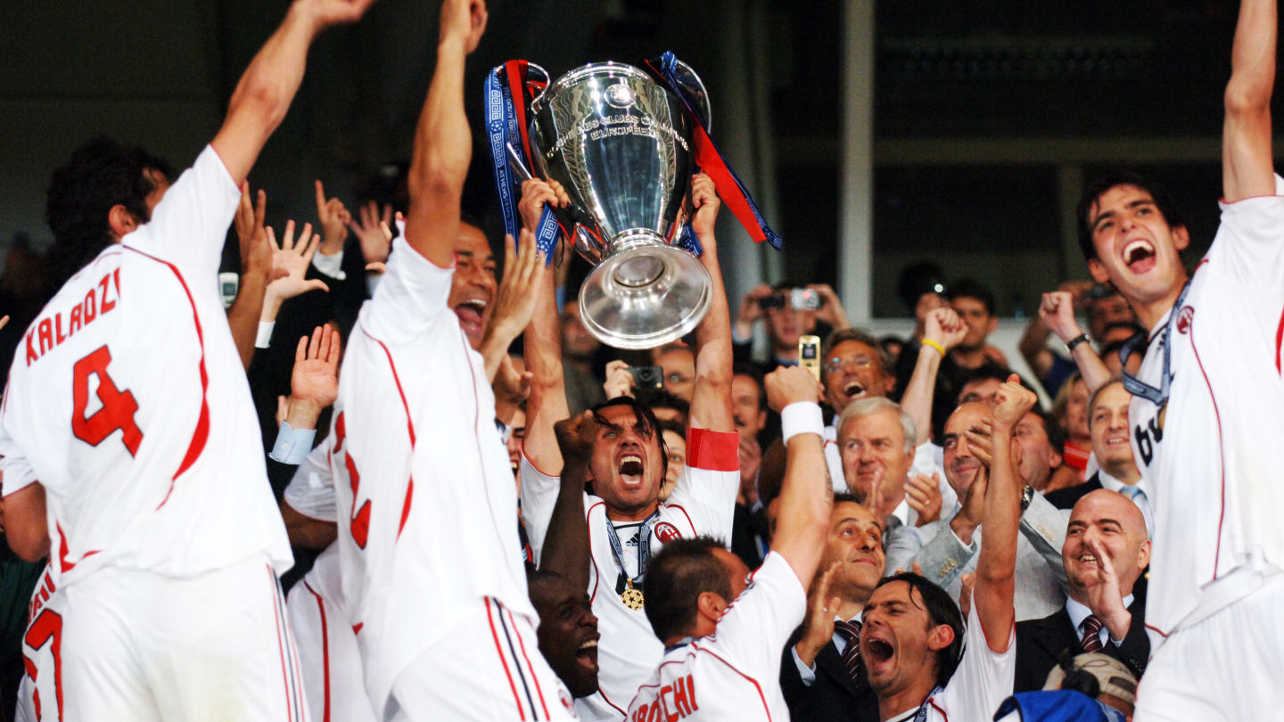 ac milan champions league wins