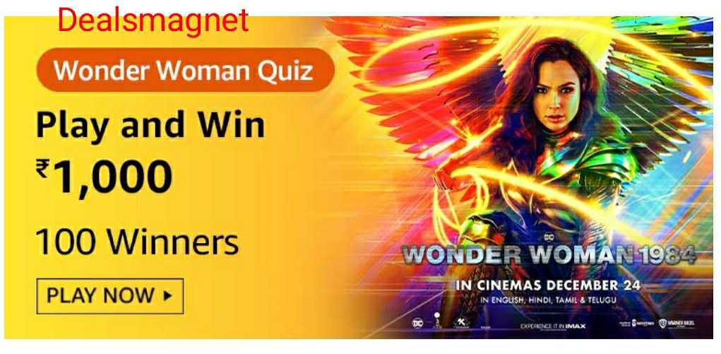 wonder woman amazon quiz