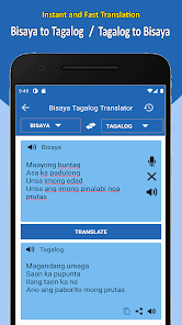 tagalog bisaya translator