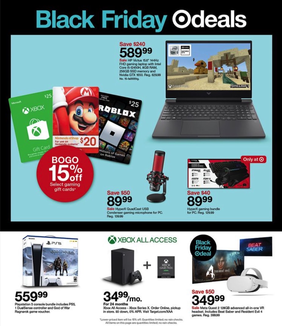 target black friday ps5