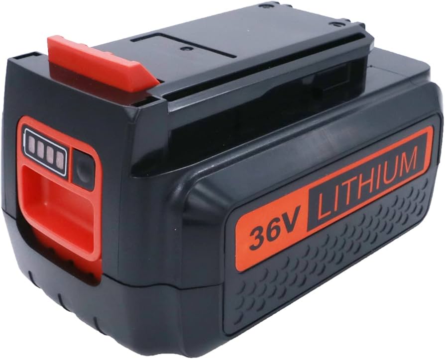 black & decker 36 volt battery