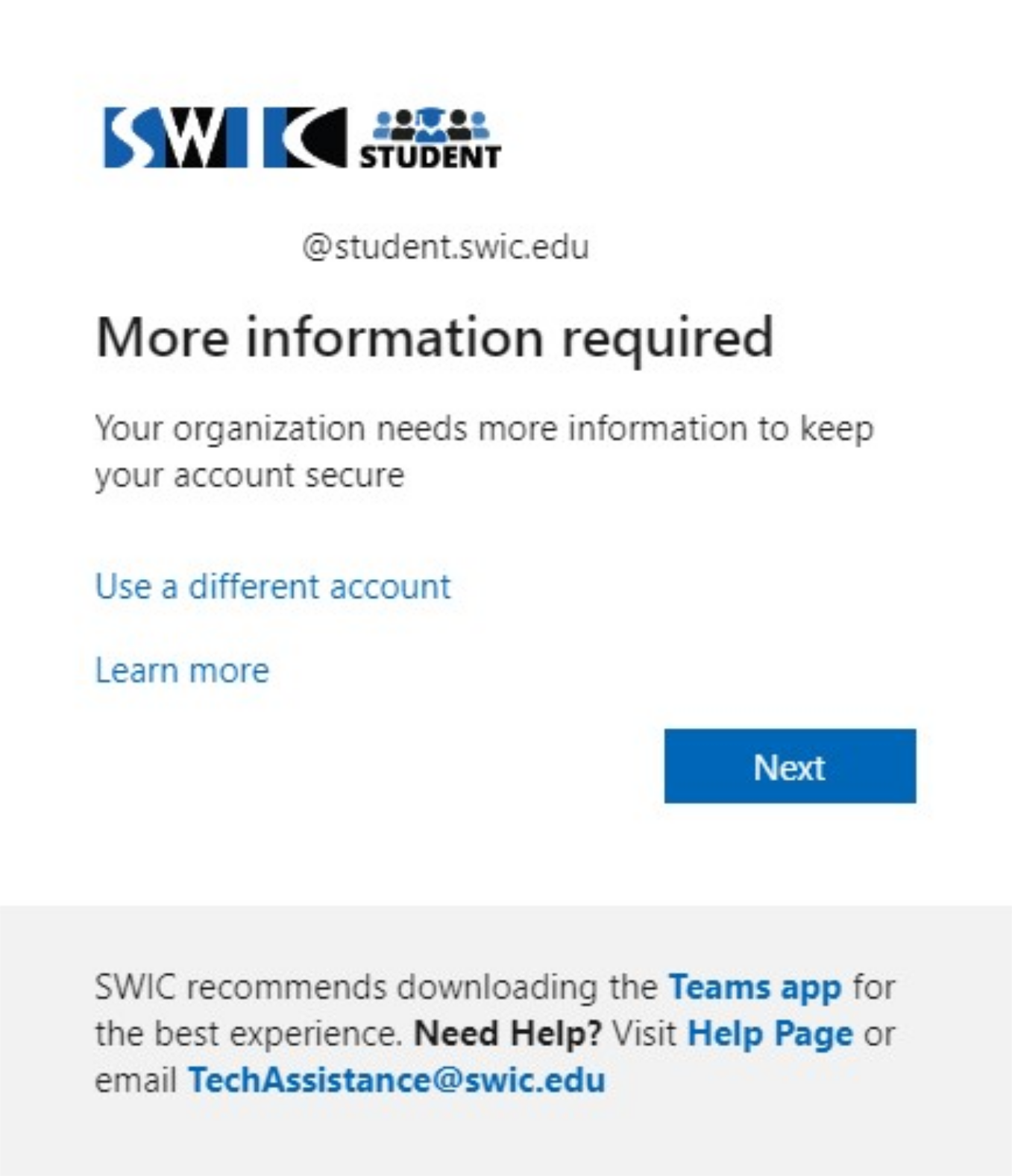 swic login