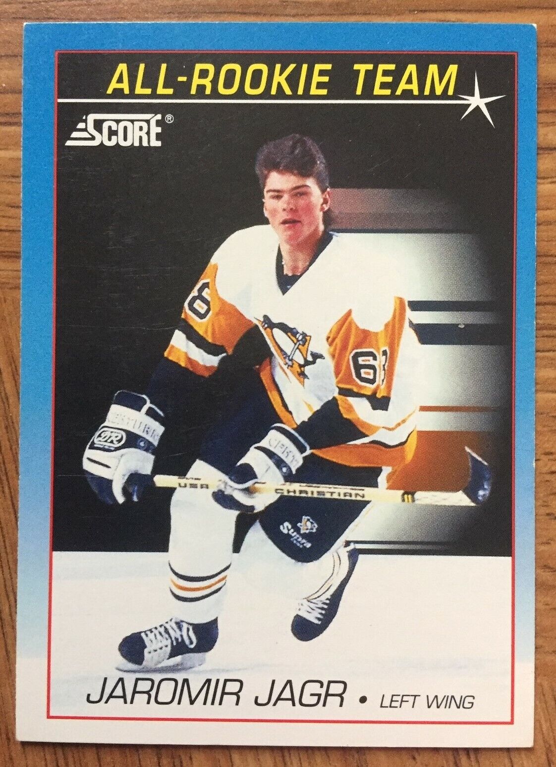 jaromir jagr rookie card worth