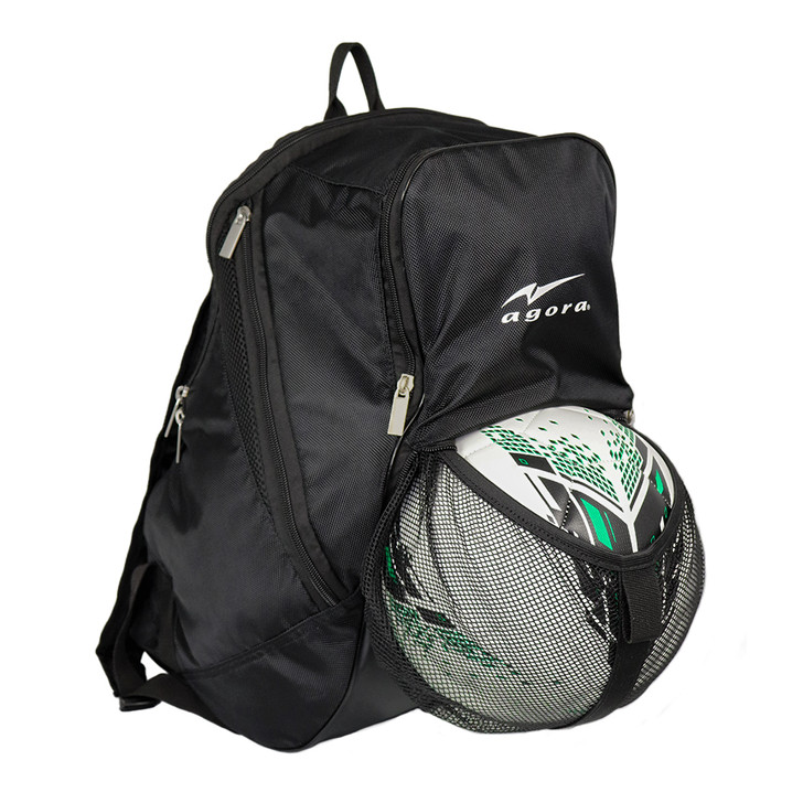 soccer bag with ball holder