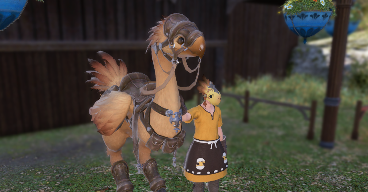 final fantasy 14 chocobo