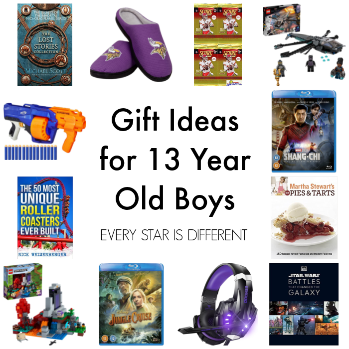 presents for 13 year olds boy uk