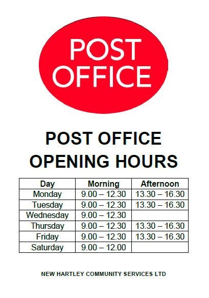 post offices open on saturday