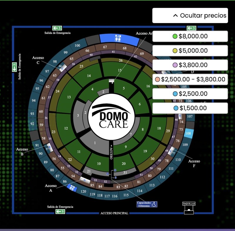 mapa domo care