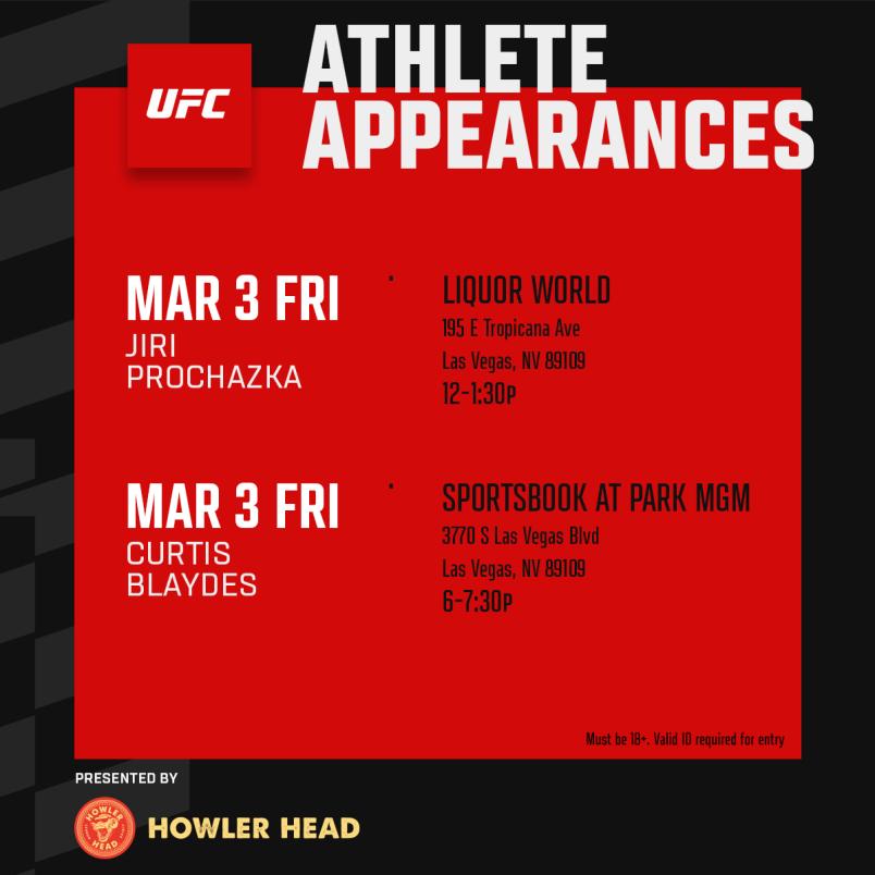 ufc 285 schedule