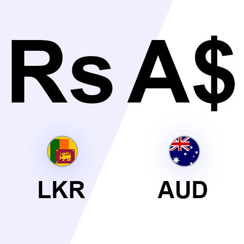 convert aud to lkr