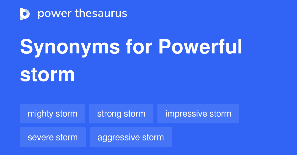 storming synonym