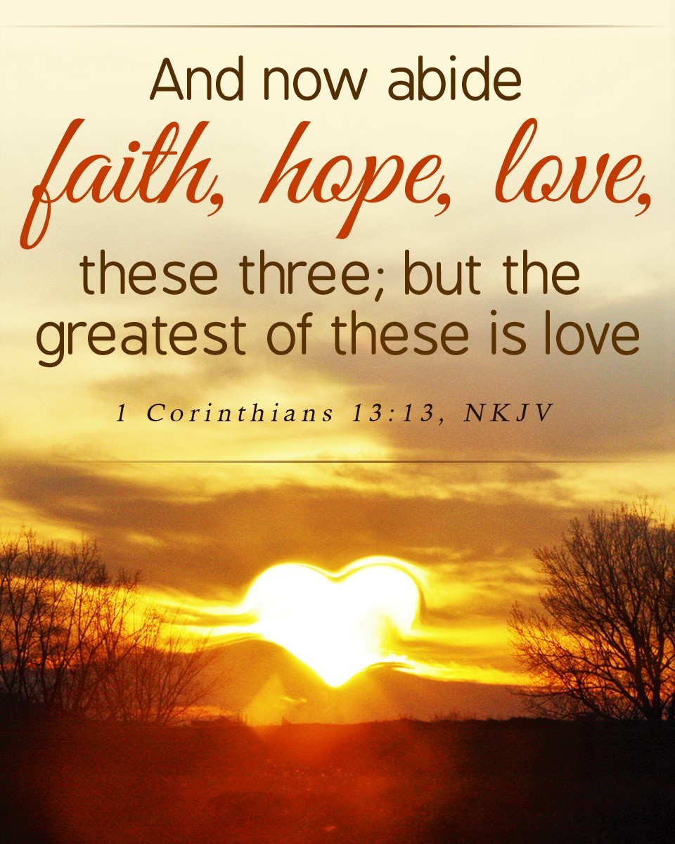 1 corinthians 13 13 nkjv