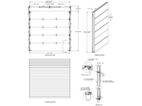 garage door cad block