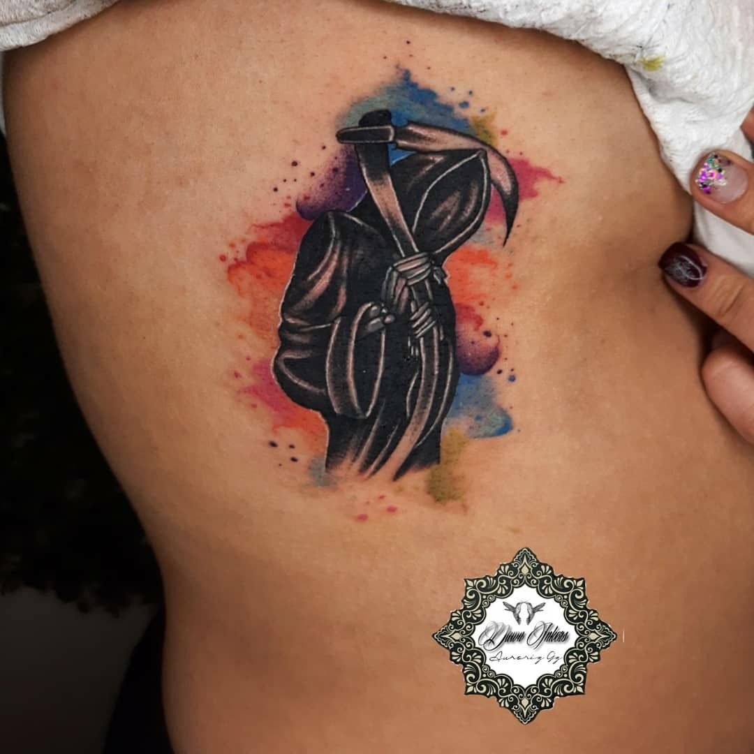 tatuajes santa muerte pequeños