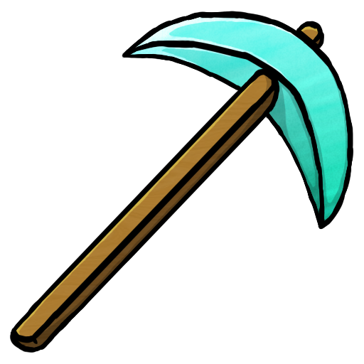 minecraft pickaxe icon