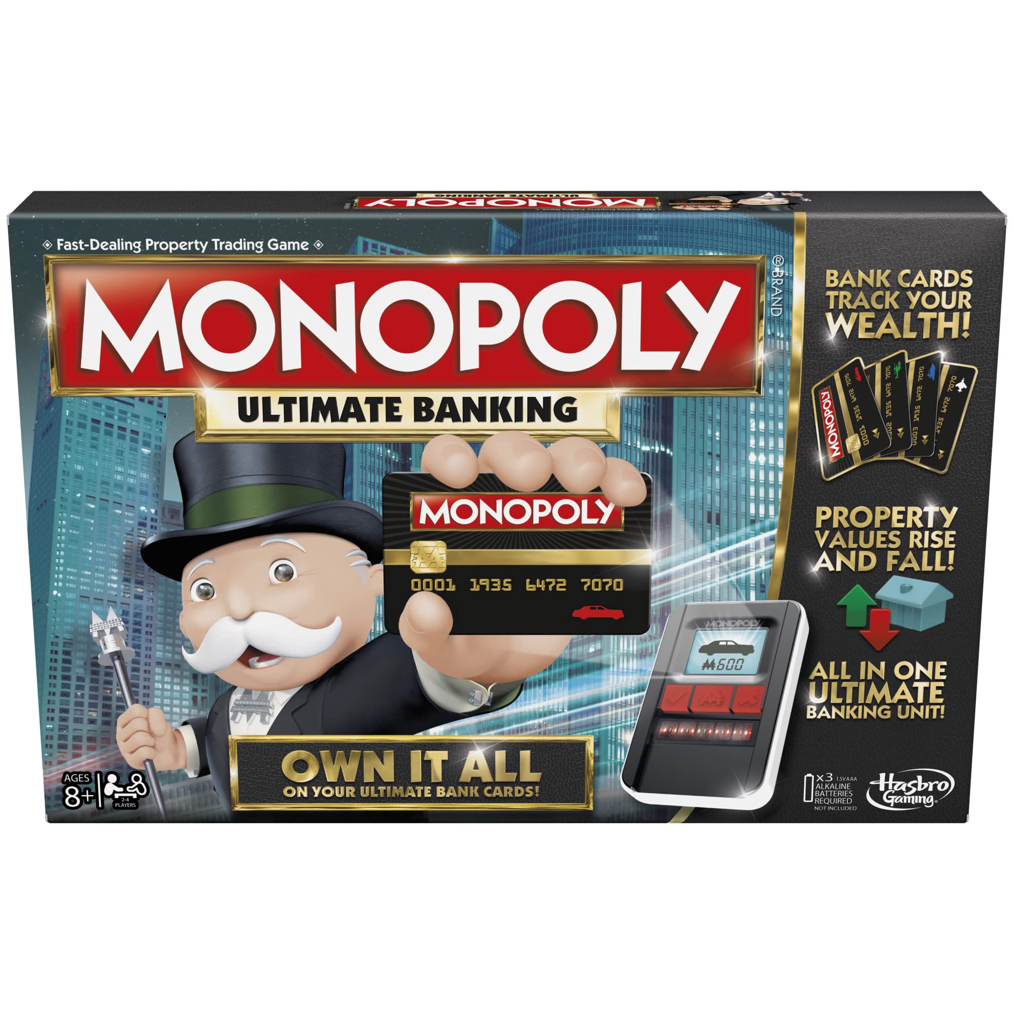 hasbro monopoly electronic banking