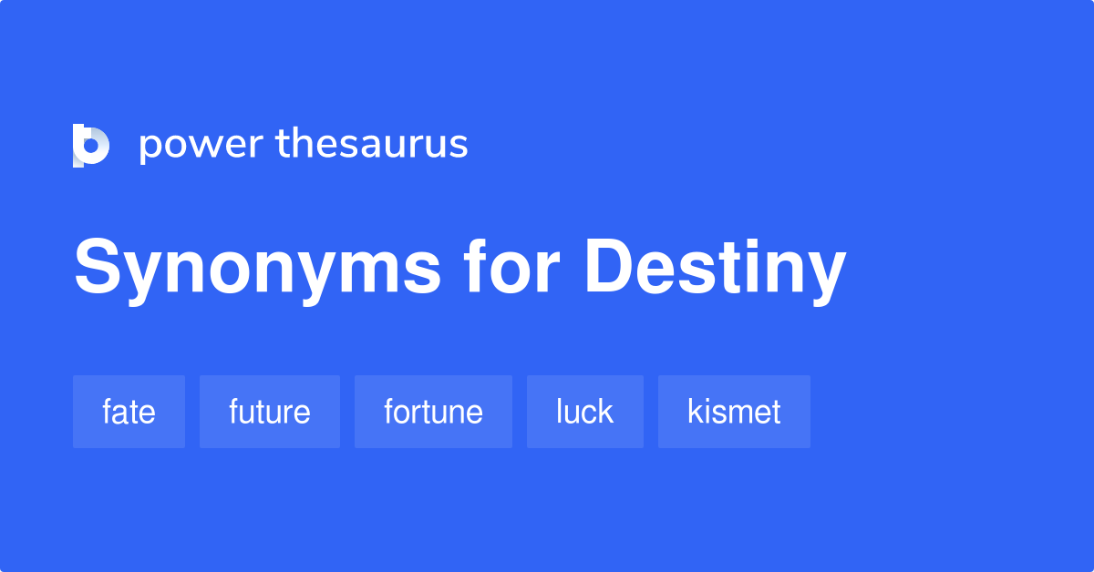 destiny thesaurus