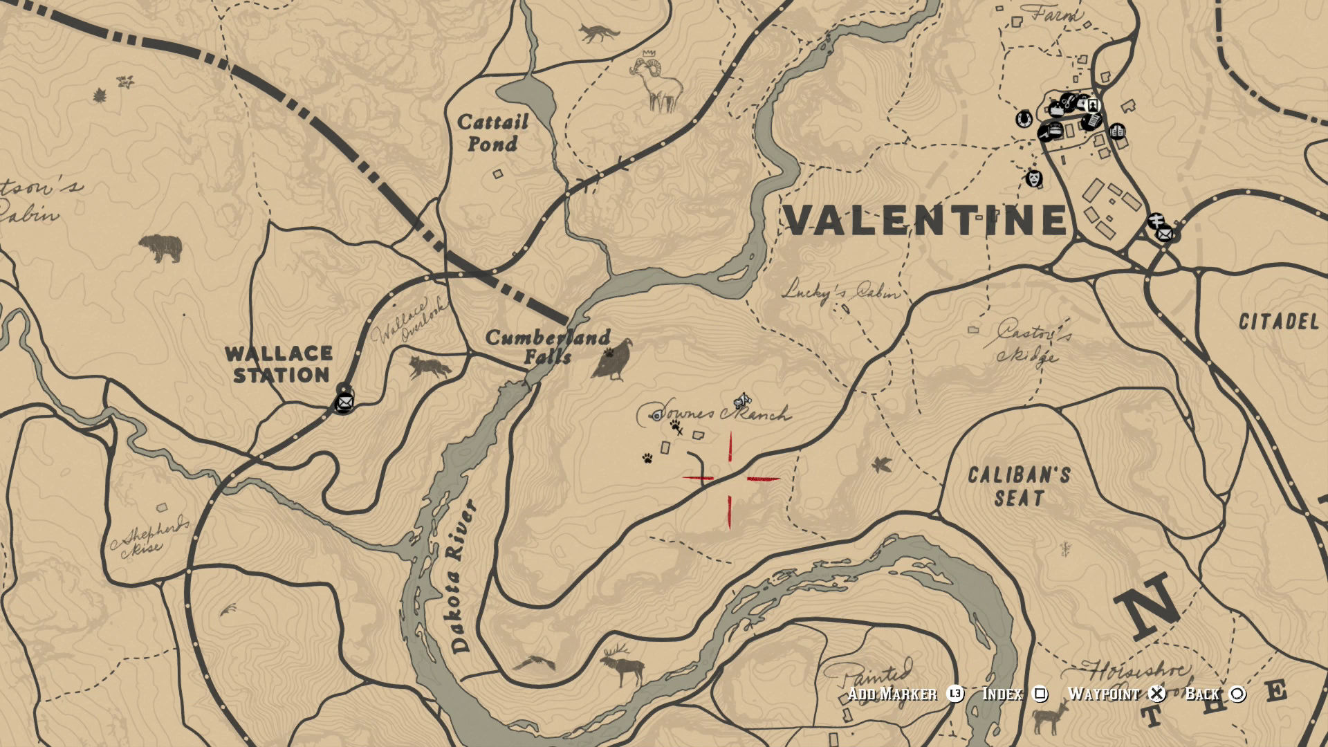 red dead redemption 2 goat location