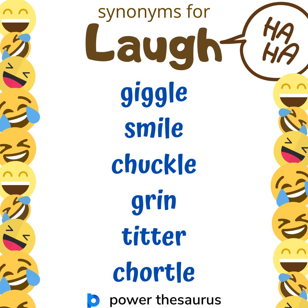 laugh thesaurus