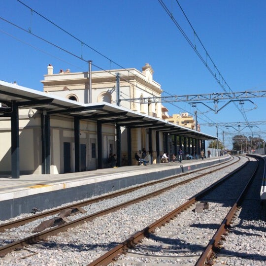 pineda de mar train station