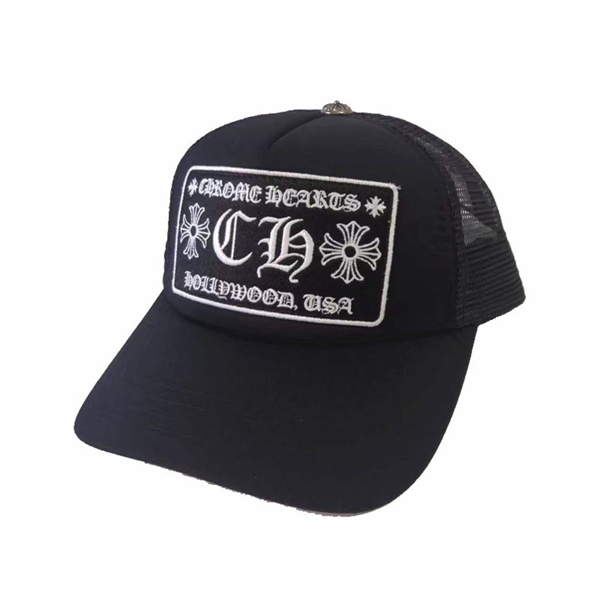 chrome hearts trucker cap