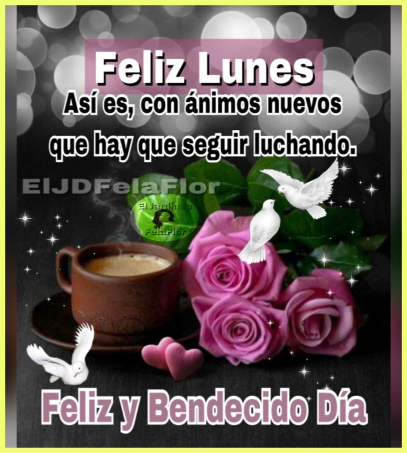 feliz lunes bendiciones