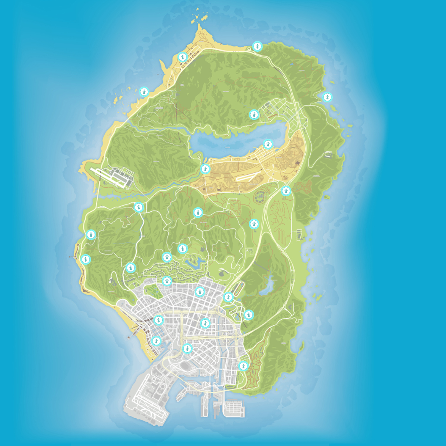 gta5 snowmen locations