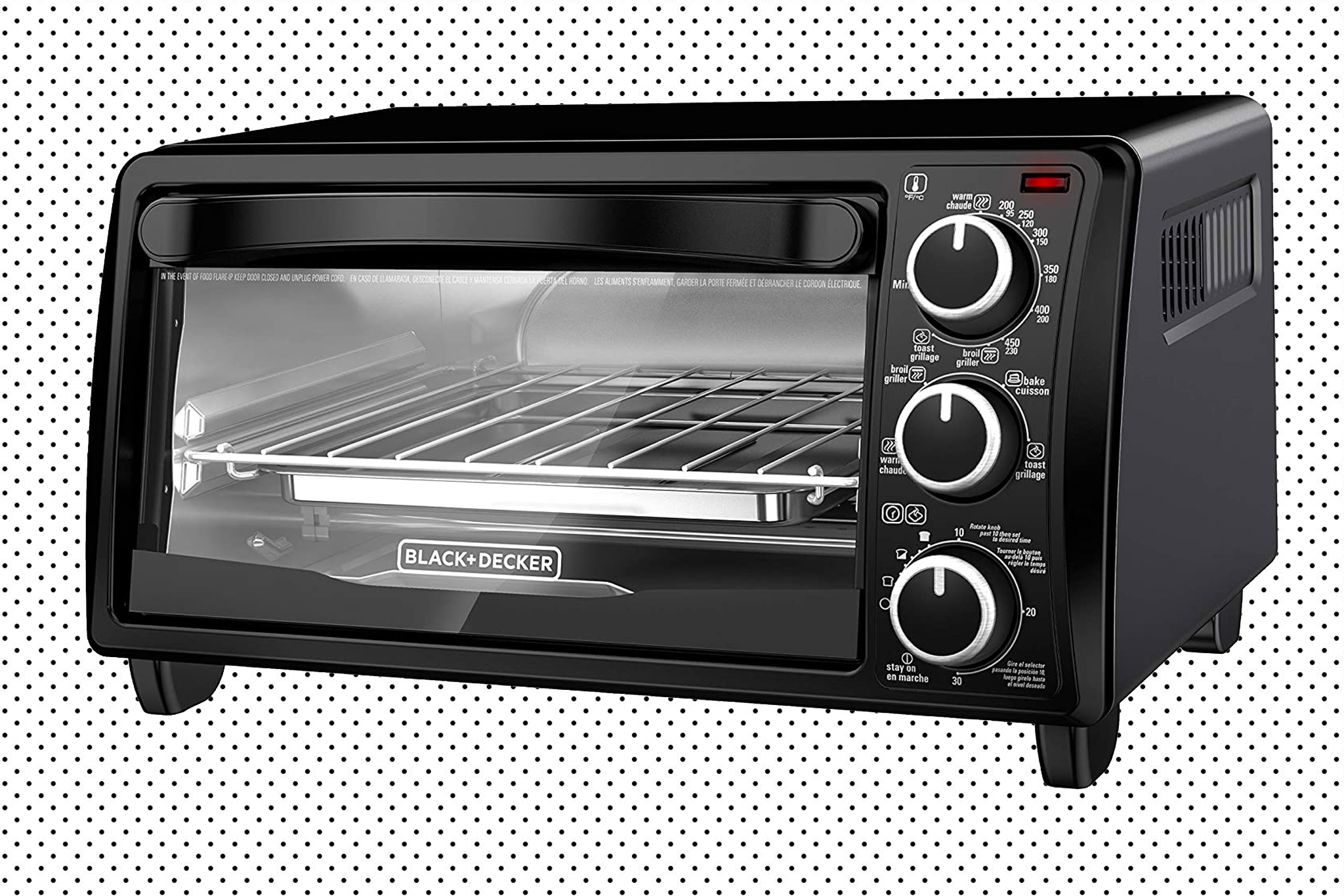 black & decker countertop oven