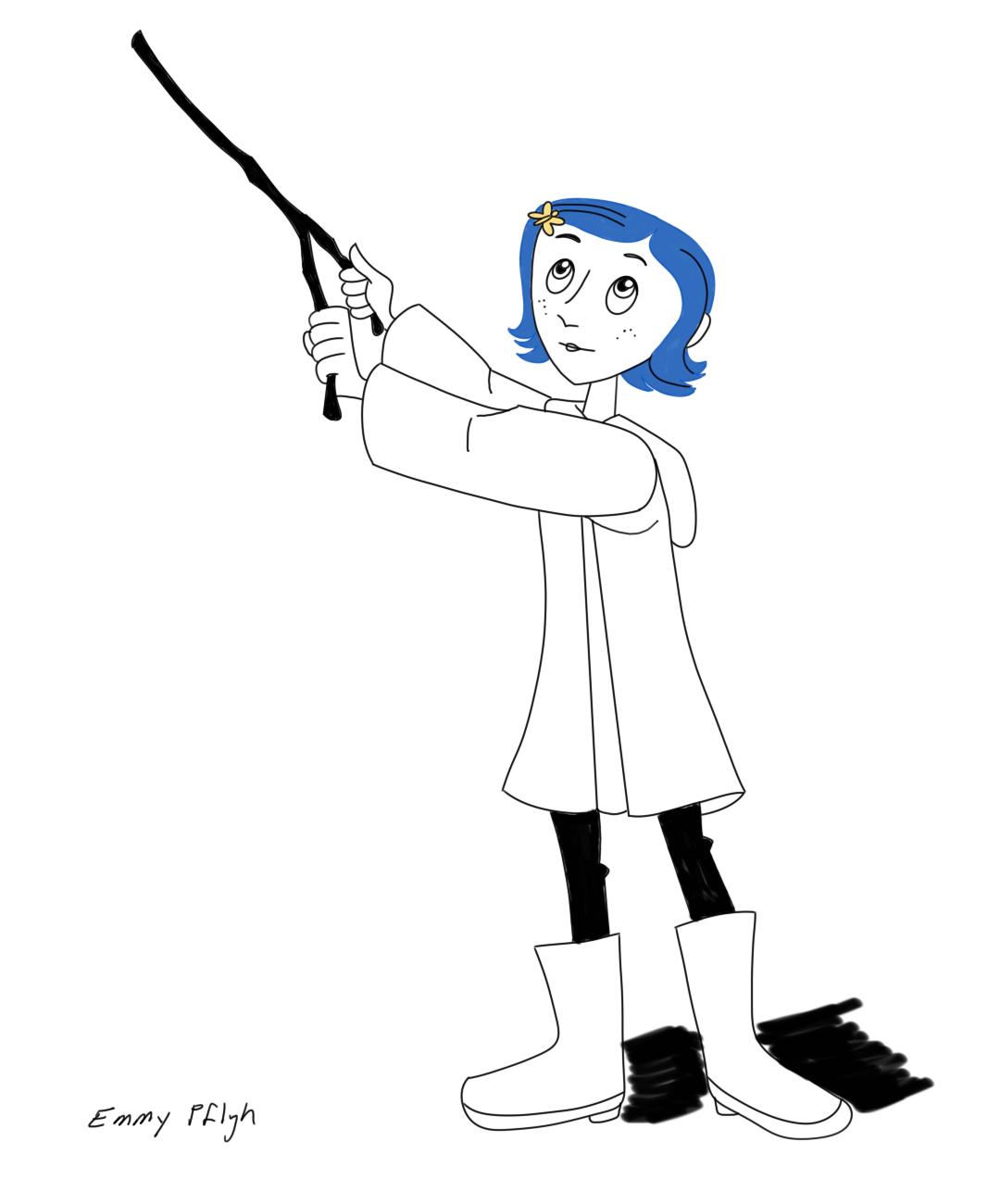 drawings of coraline