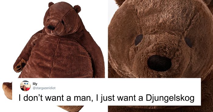 ikea djungelskog bear